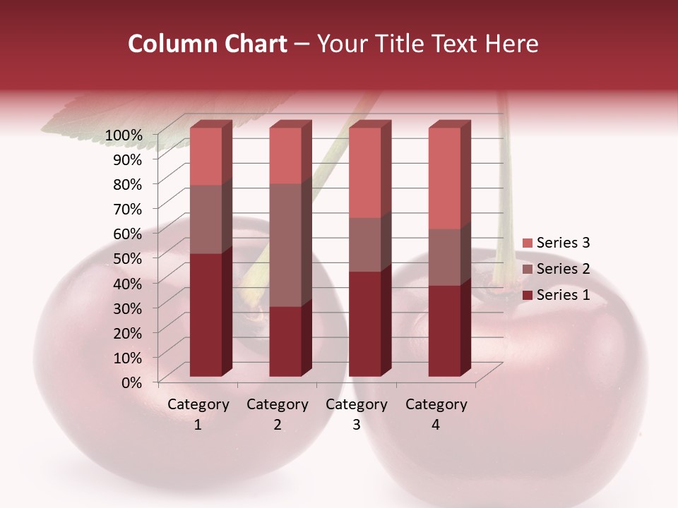 Isolated Delicious Freshness PowerPoint Template