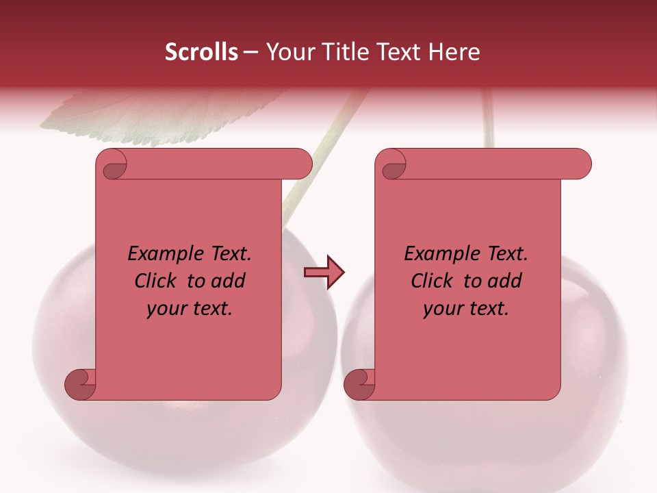 Isolated Delicious Freshness PowerPoint Template