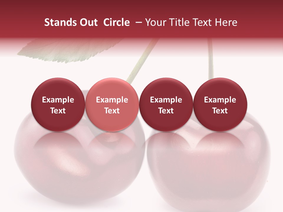 Isolated Delicious Freshness PowerPoint Template