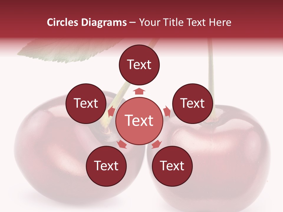 Isolated Delicious Freshness PowerPoint Template