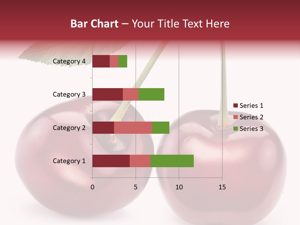 Isolated Delicious Freshness PowerPoint Template