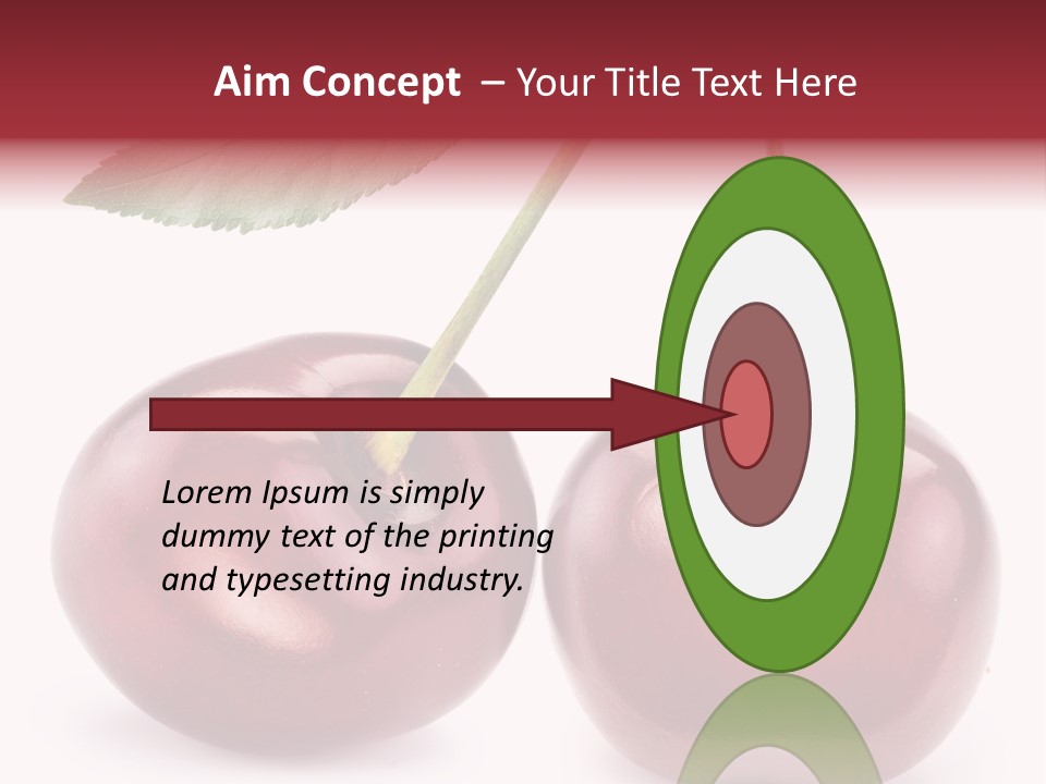 Isolated Delicious Freshness PowerPoint Template