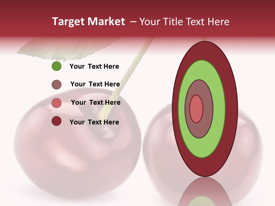 Isolated Delicious Freshness PowerPoint Template