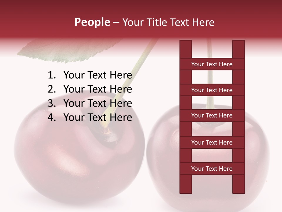 Isolated Delicious Freshness PowerPoint Template
