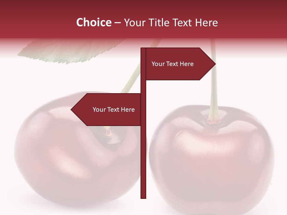 Isolated Delicious Freshness PowerPoint Template