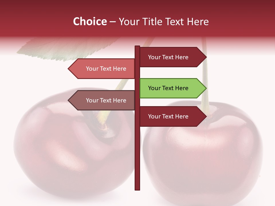 Isolated Delicious Freshness PowerPoint Template
