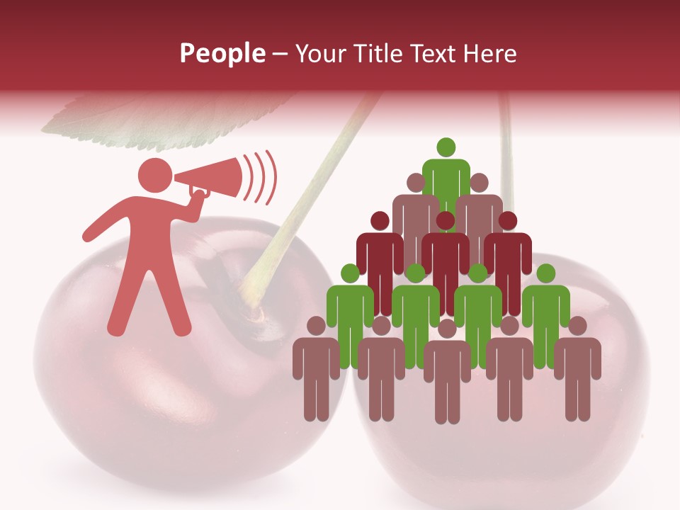 Isolated Delicious Freshness PowerPoint Template