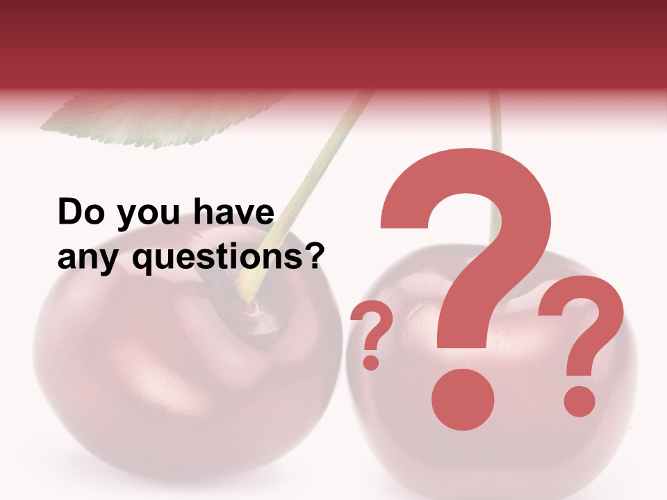 Isolated Delicious Freshness PowerPoint Template