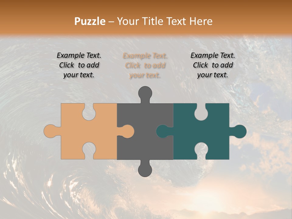 Horizontal Strength Power PowerPoint Template