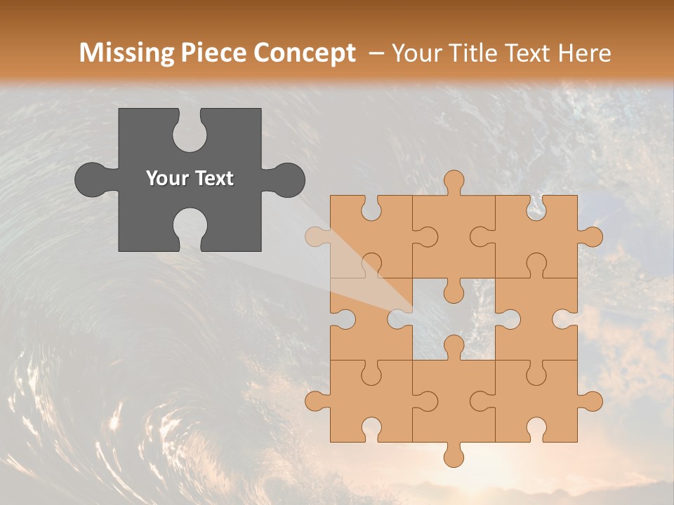 Horizontal Strength Power PowerPoint Template