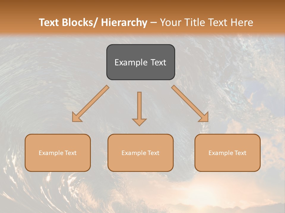 Horizontal Strength Power PowerPoint Template