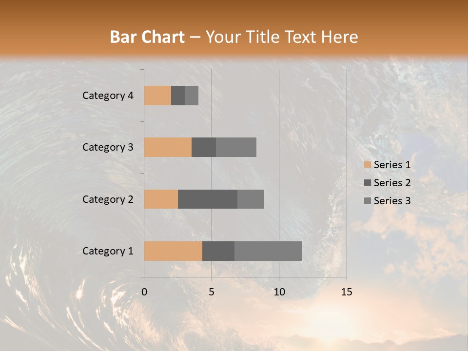 Horizontal Strength Power PowerPoint Template