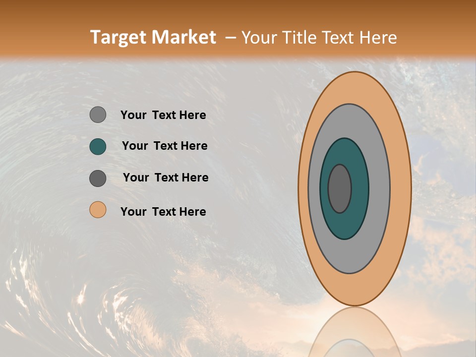 Horizontal Strength Power PowerPoint Template