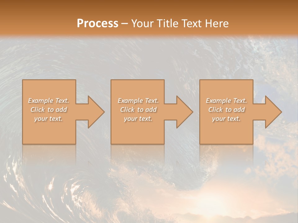 Horizontal Strength Power PowerPoint Template