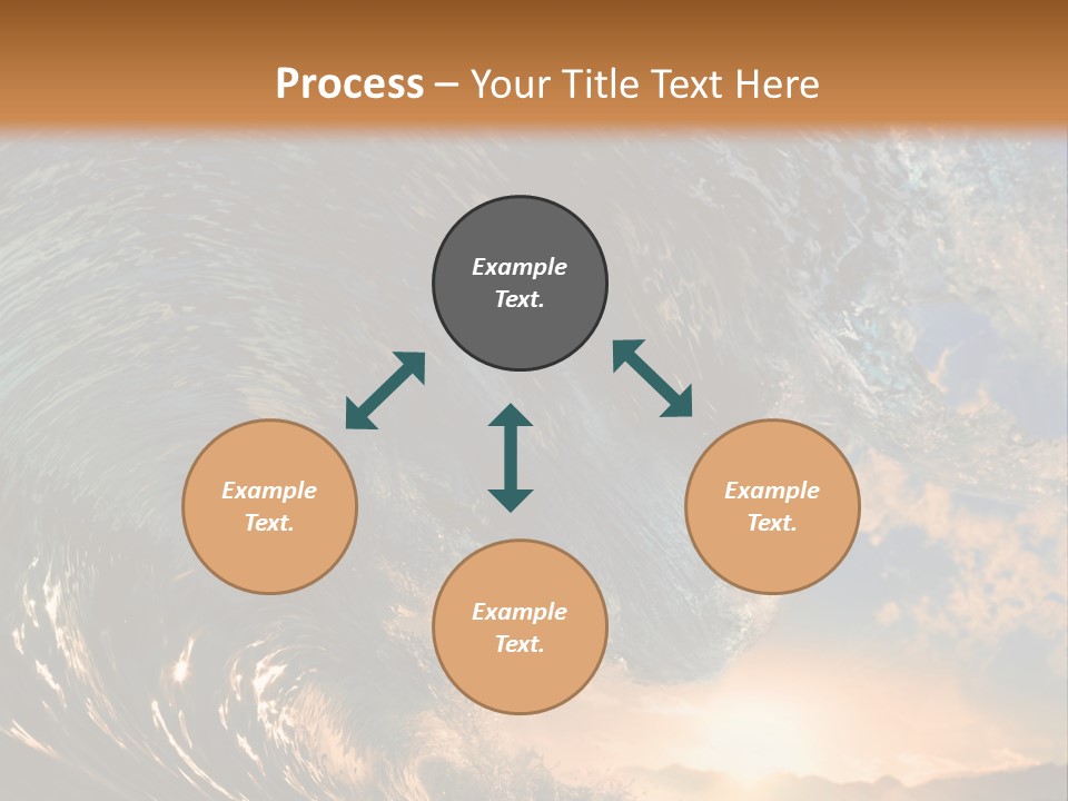 Horizontal Strength Power PowerPoint Template