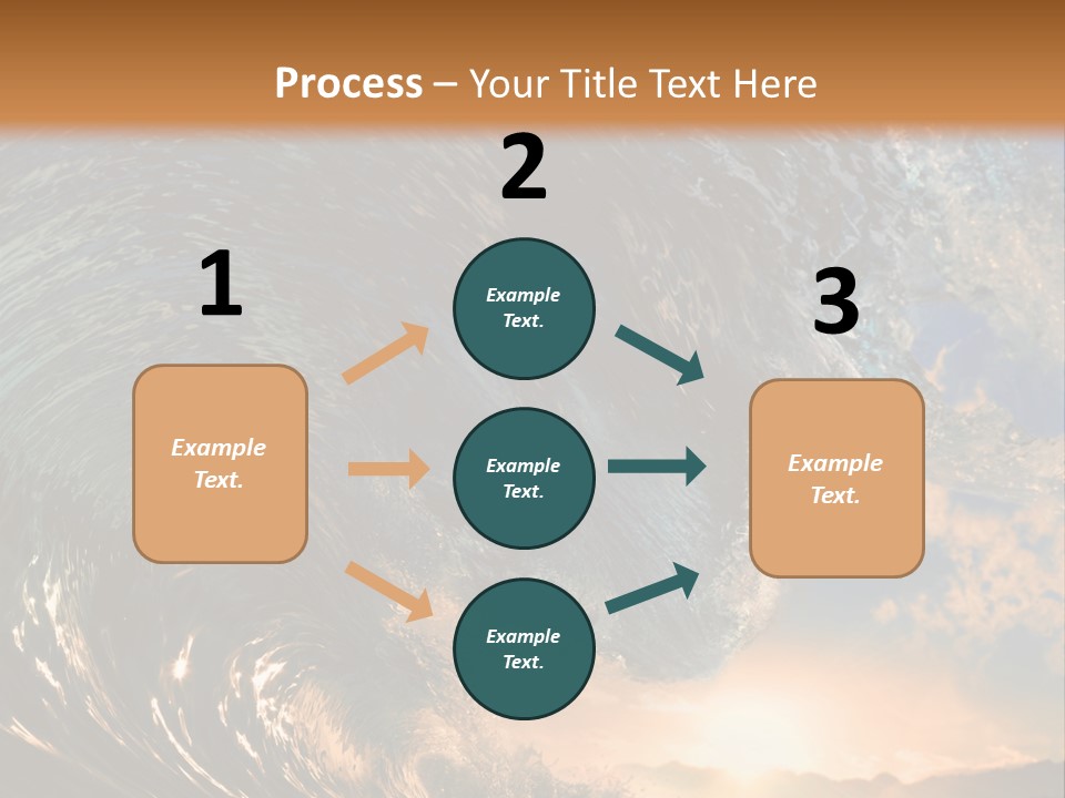 Horizontal Strength Power PowerPoint Template