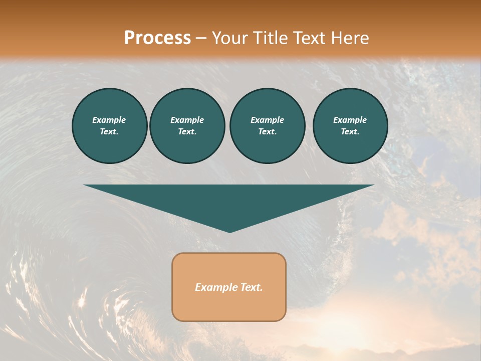 Horizontal Strength Power PowerPoint Template