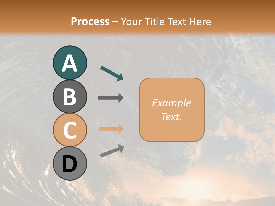 Horizontal Strength Power PowerPoint Template