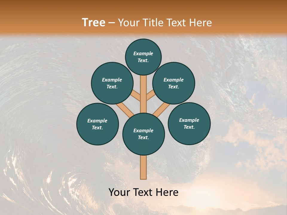 Horizontal Strength Power PowerPoint Template