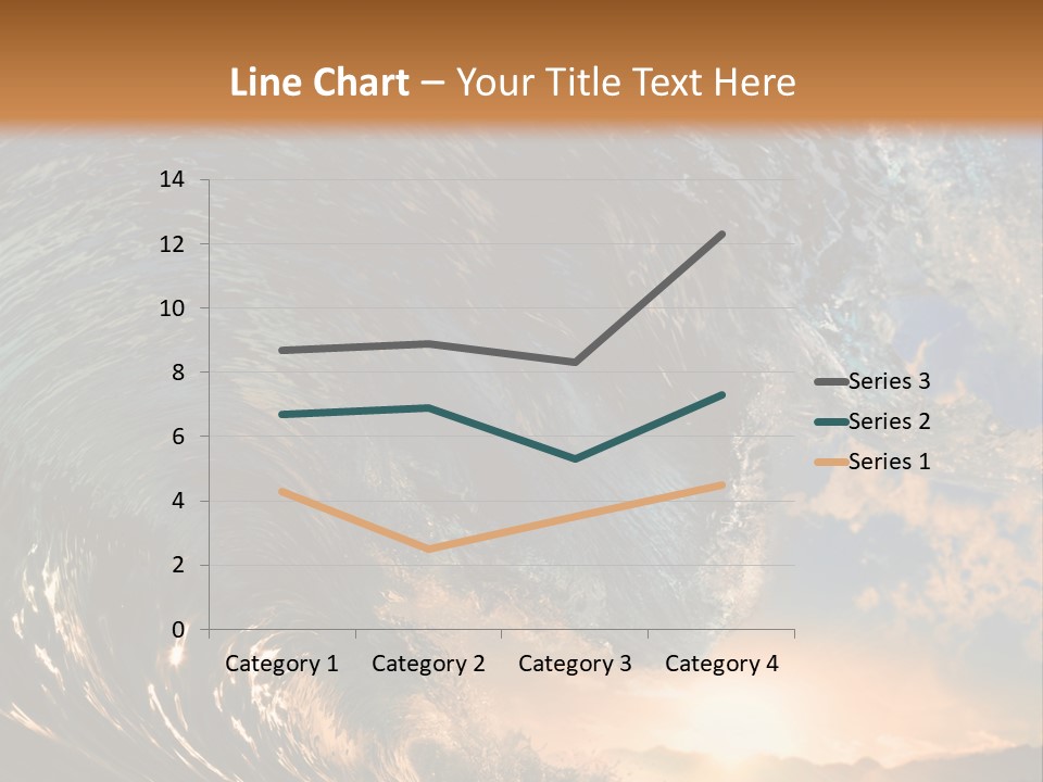 Horizontal Strength Power PowerPoint Template