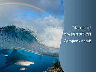 Water Life Danger PowerPoint Template