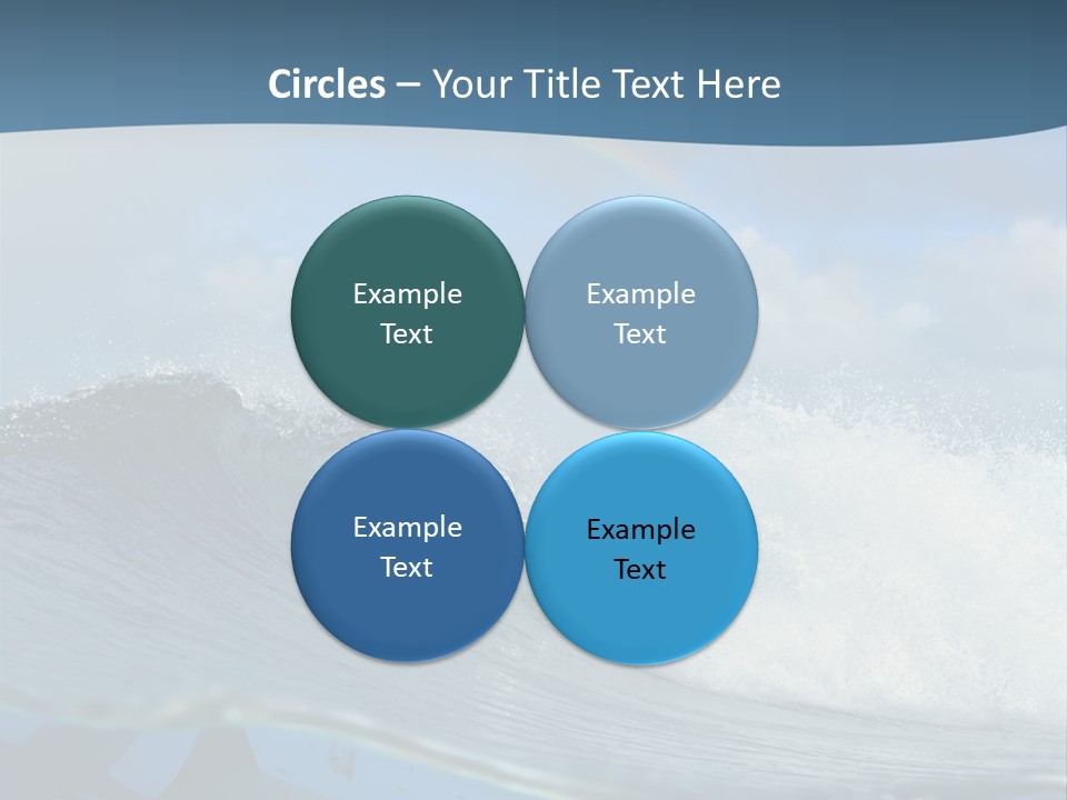 Water Life Danger PowerPoint Template