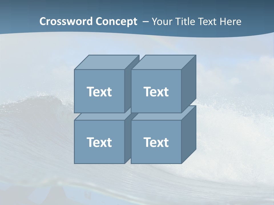 Water Life Danger PowerPoint Template