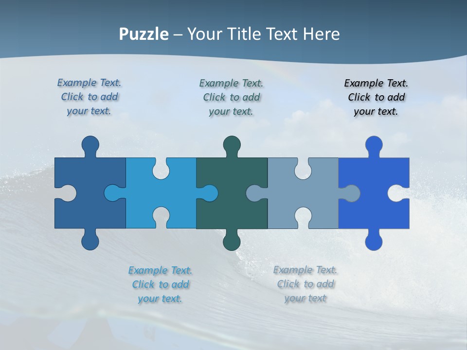 Water Life Danger PowerPoint Template