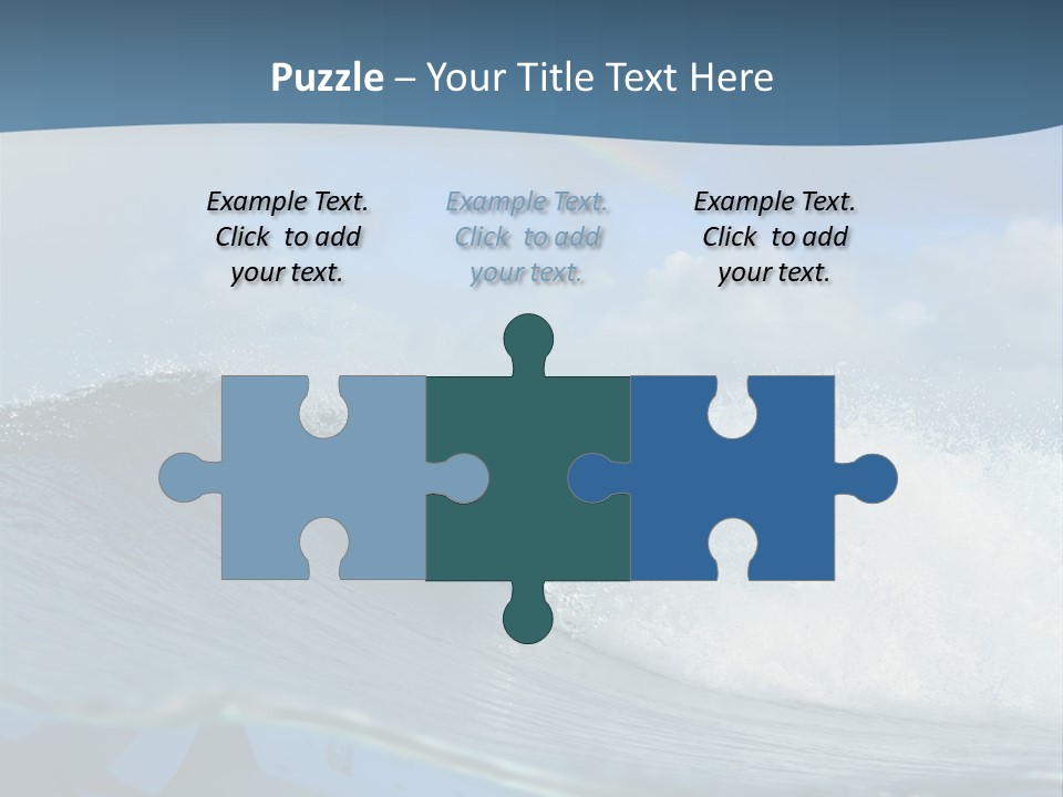 Water Life Danger PowerPoint Template