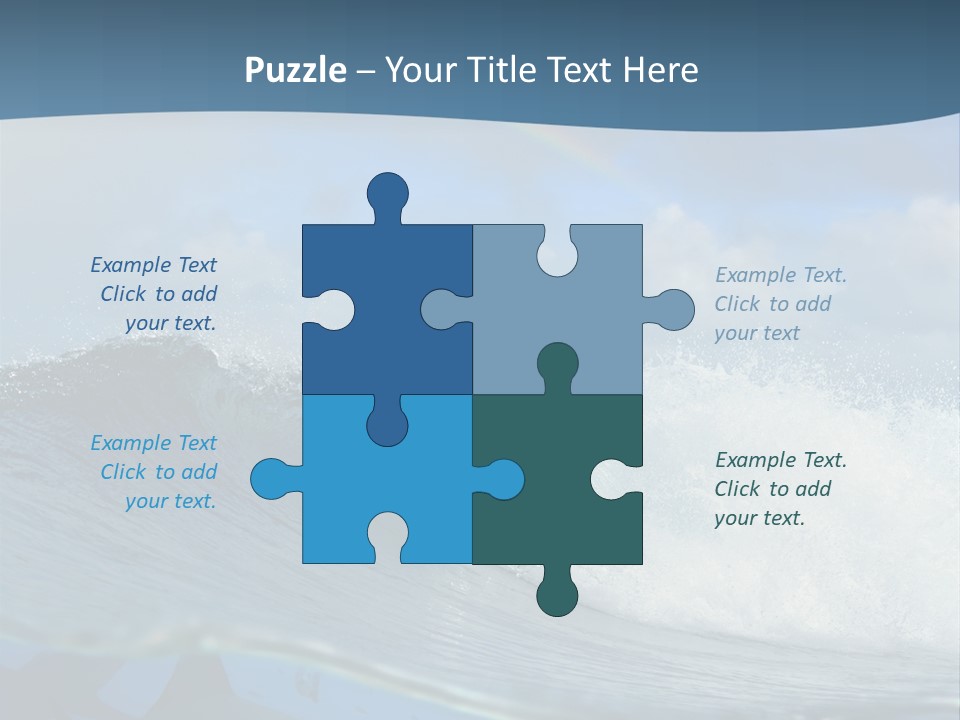 Water Life Danger PowerPoint Template