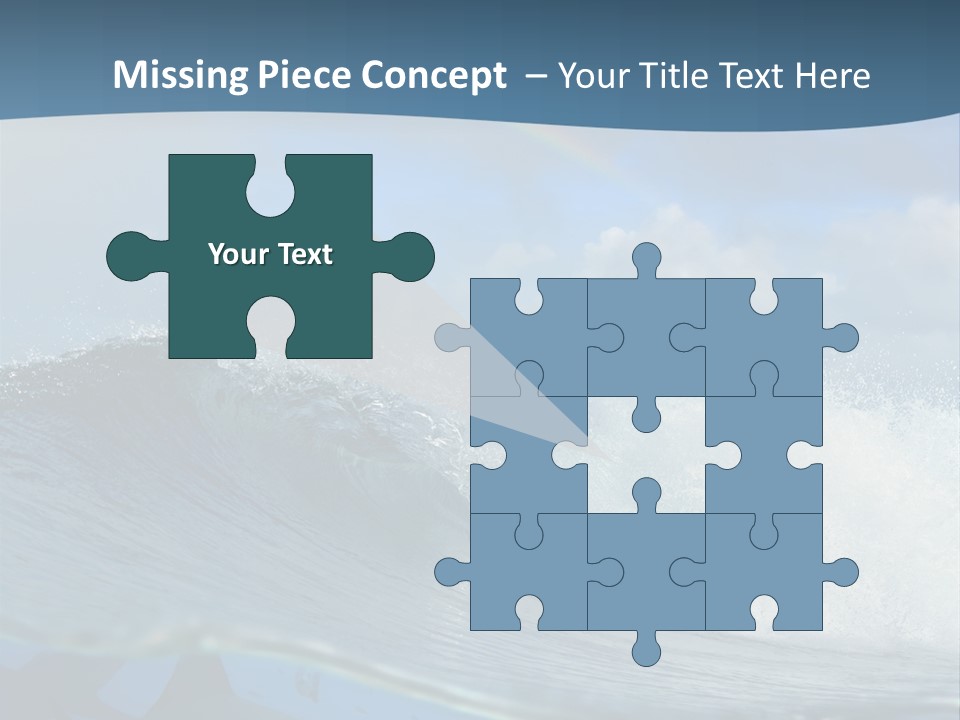 Water Life Danger PowerPoint Template