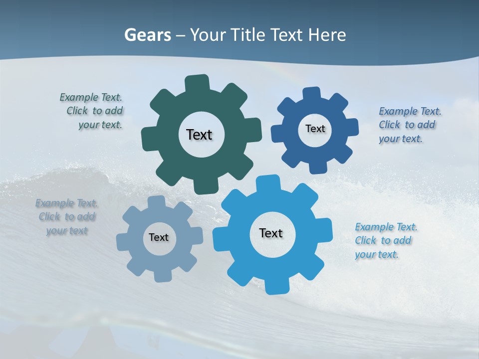 Water Life Danger PowerPoint Template