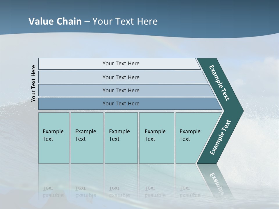 Water Life Danger PowerPoint Template