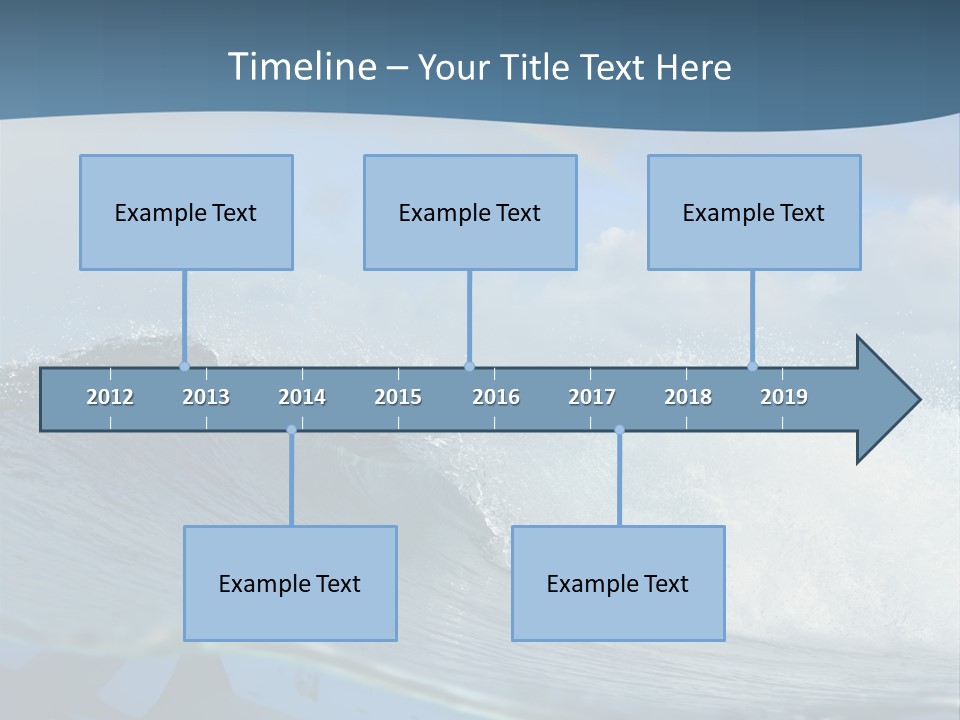 Water Life Danger PowerPoint Template