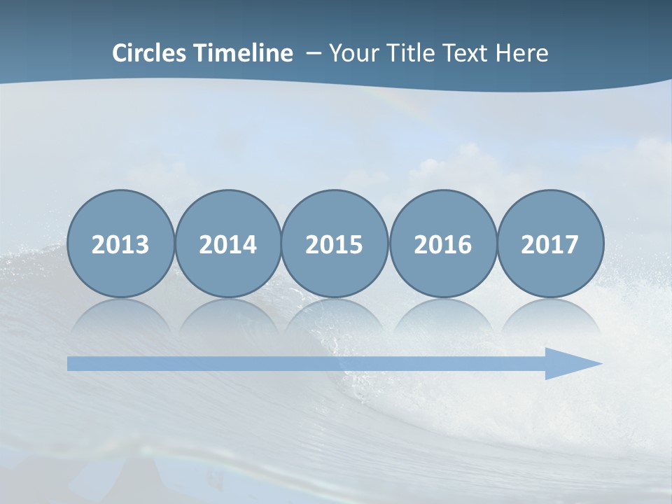 Water Life Danger PowerPoint Template