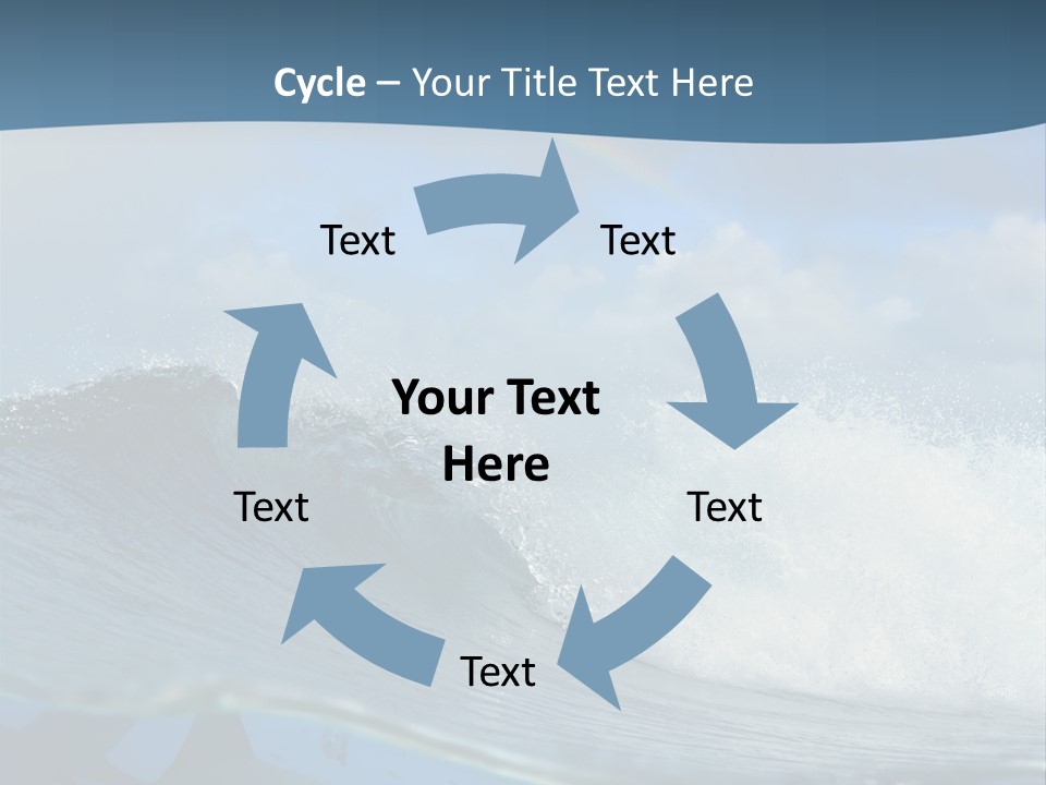 Water Life Danger PowerPoint Template