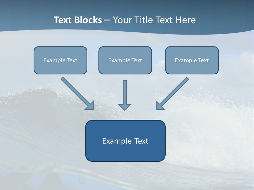 Water Life Danger PowerPoint Template