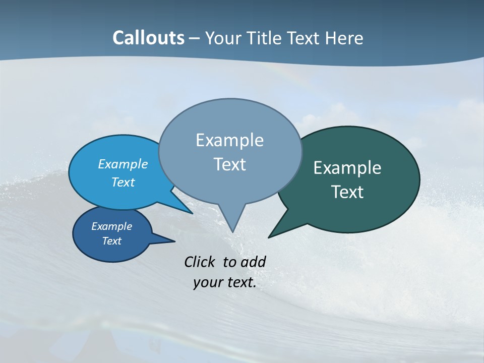 Water Life Danger PowerPoint Template