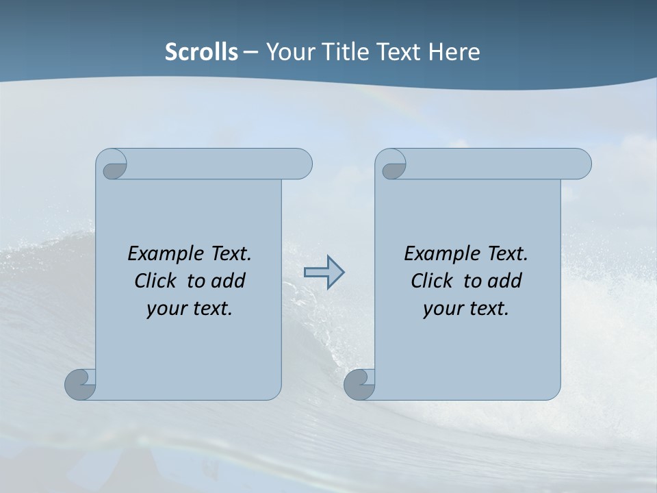 Water Life Danger PowerPoint Template