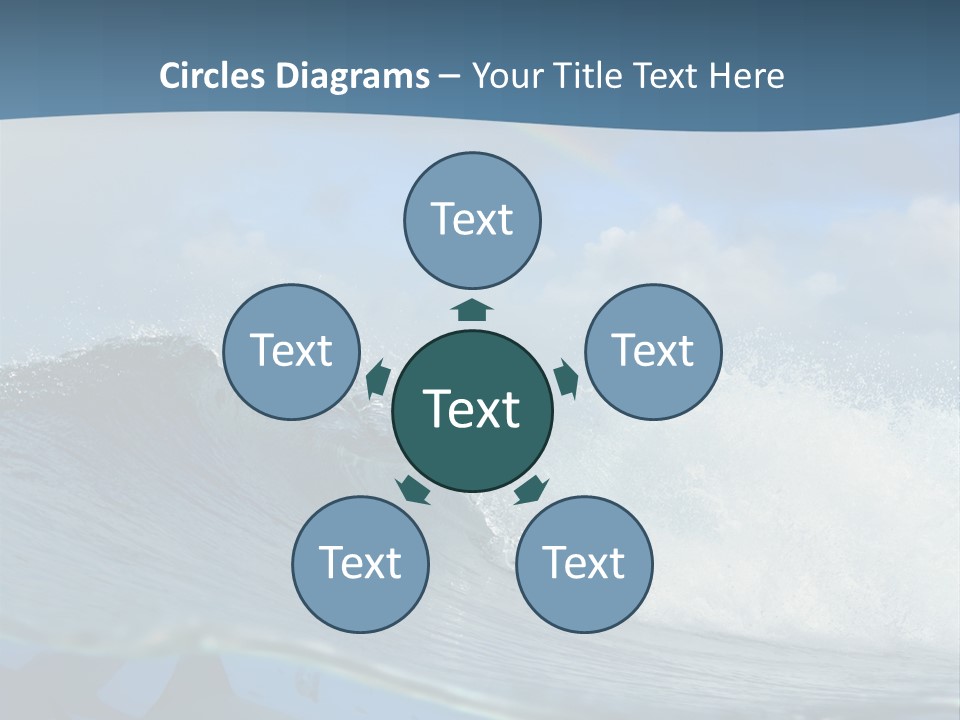 Water Life Danger PowerPoint Template