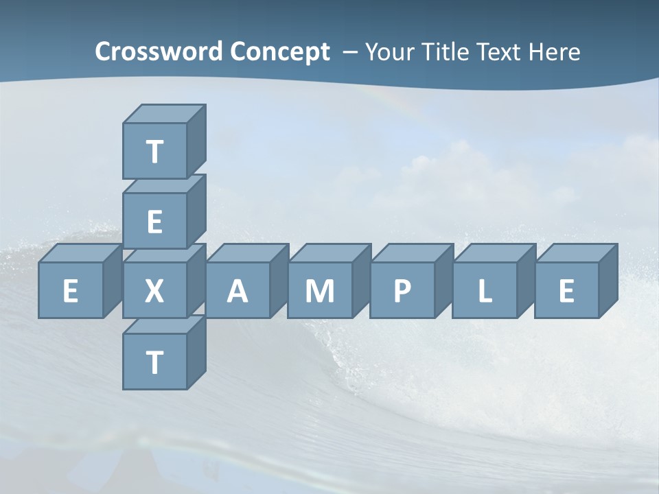 Water Life Danger PowerPoint Template