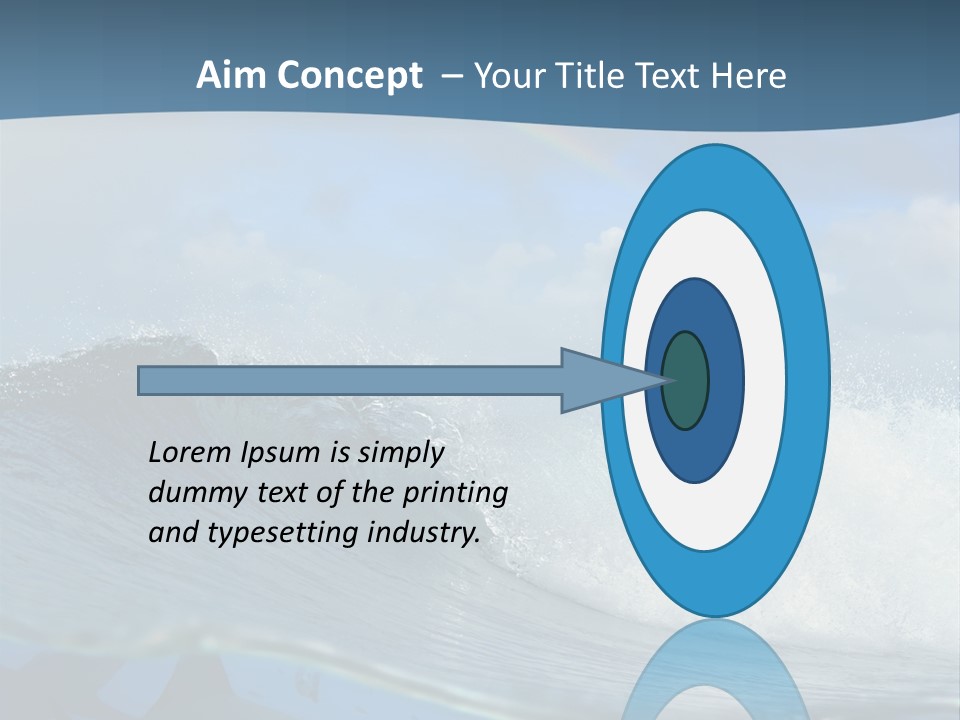 Water Life Danger PowerPoint Template