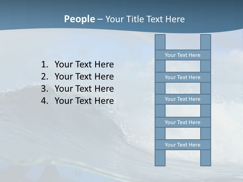 Water Life Danger PowerPoint Template