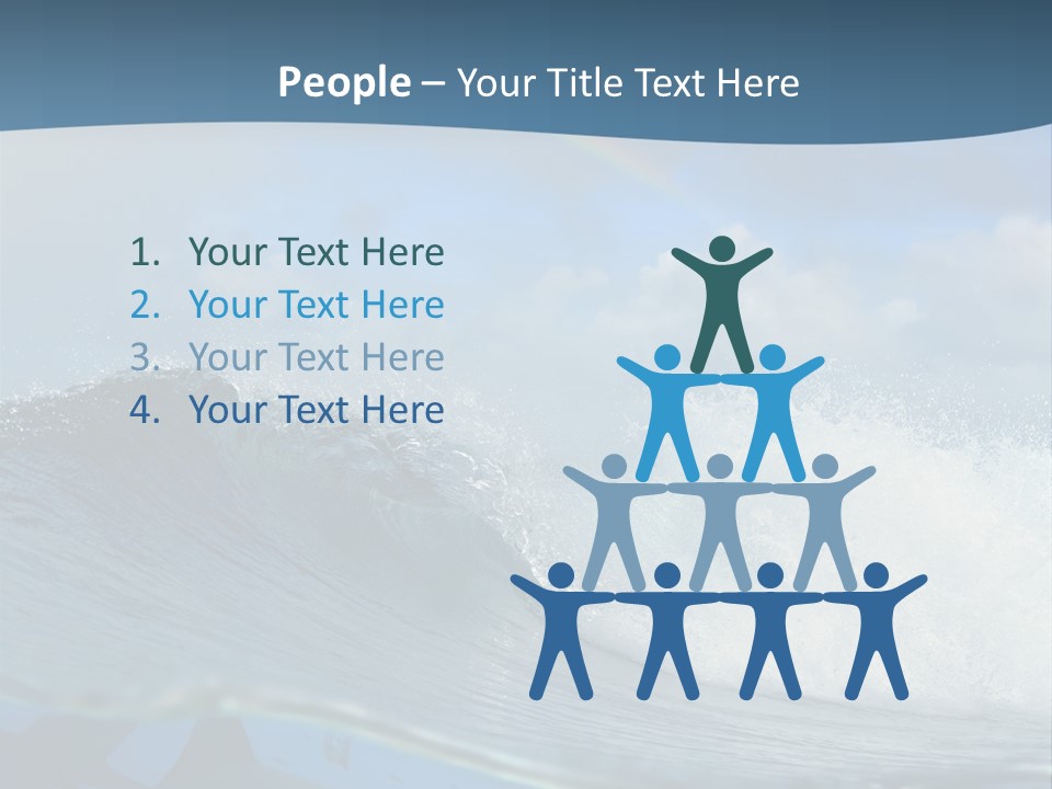 Water Life Danger PowerPoint Template