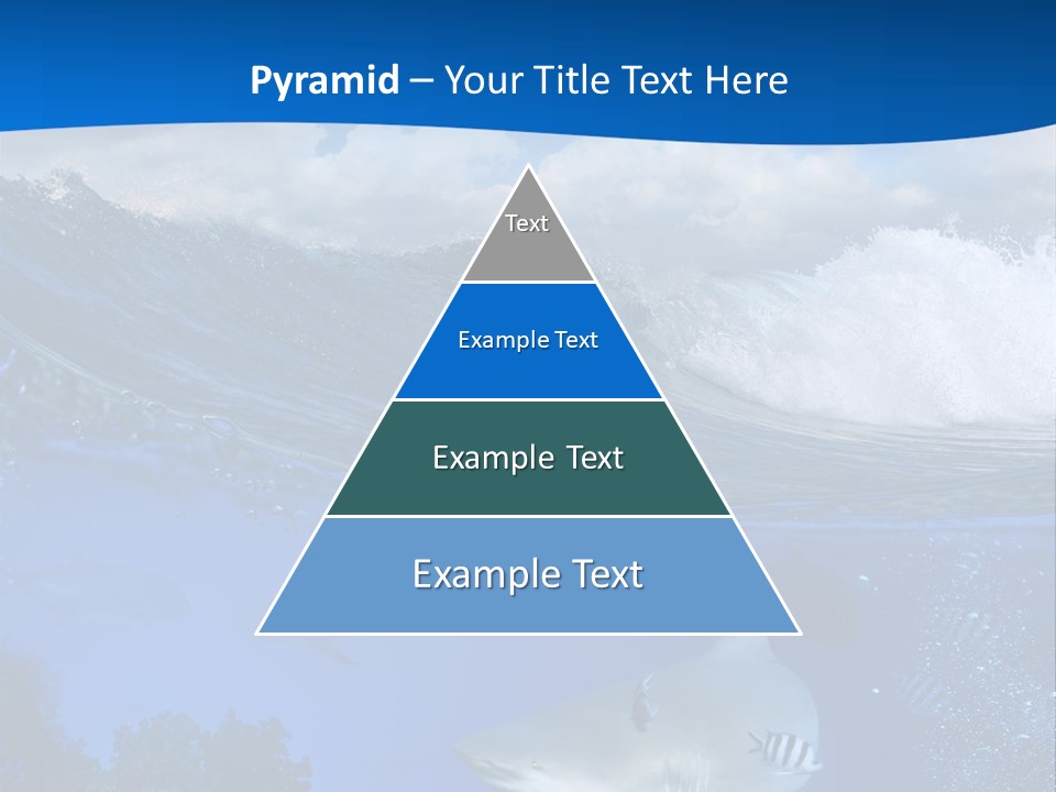 Fins Dorsal Diving PowerPoint Template
