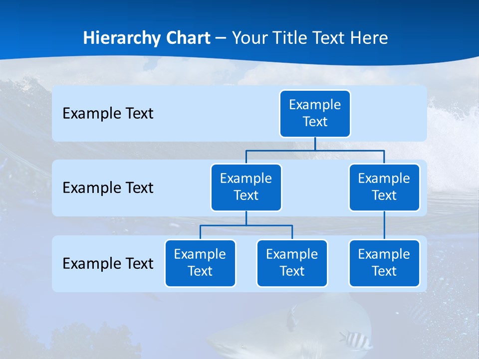 Fins Dorsal Diving PowerPoint Template