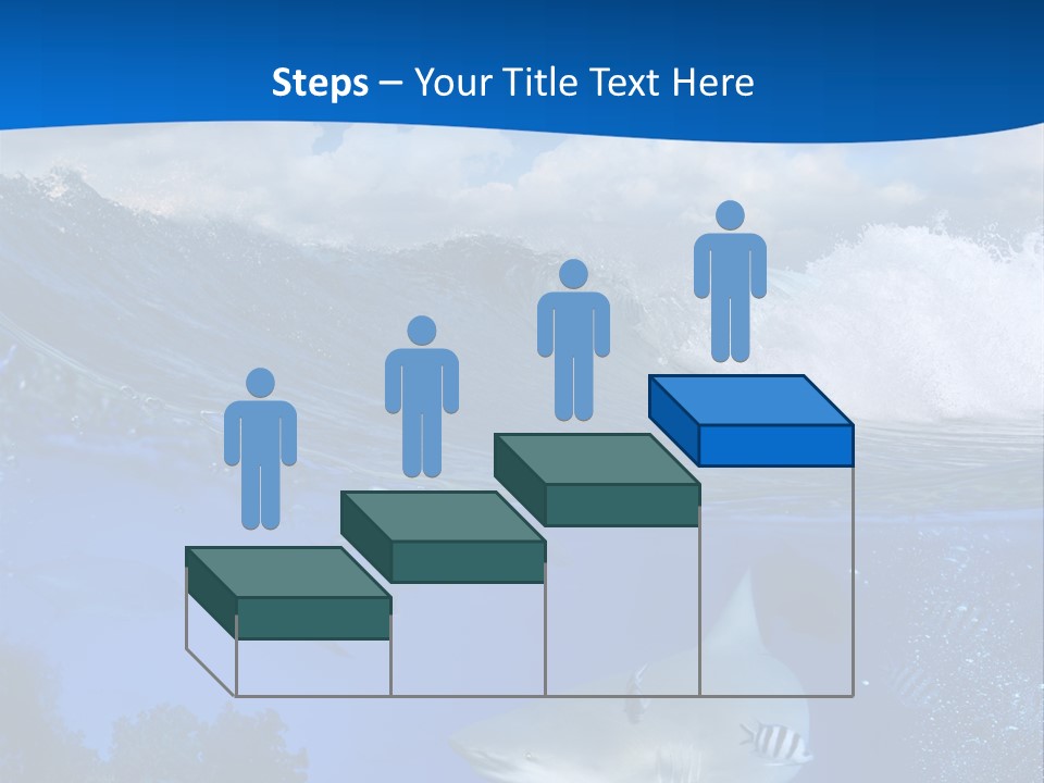 Fins Dorsal Diving PowerPoint Template