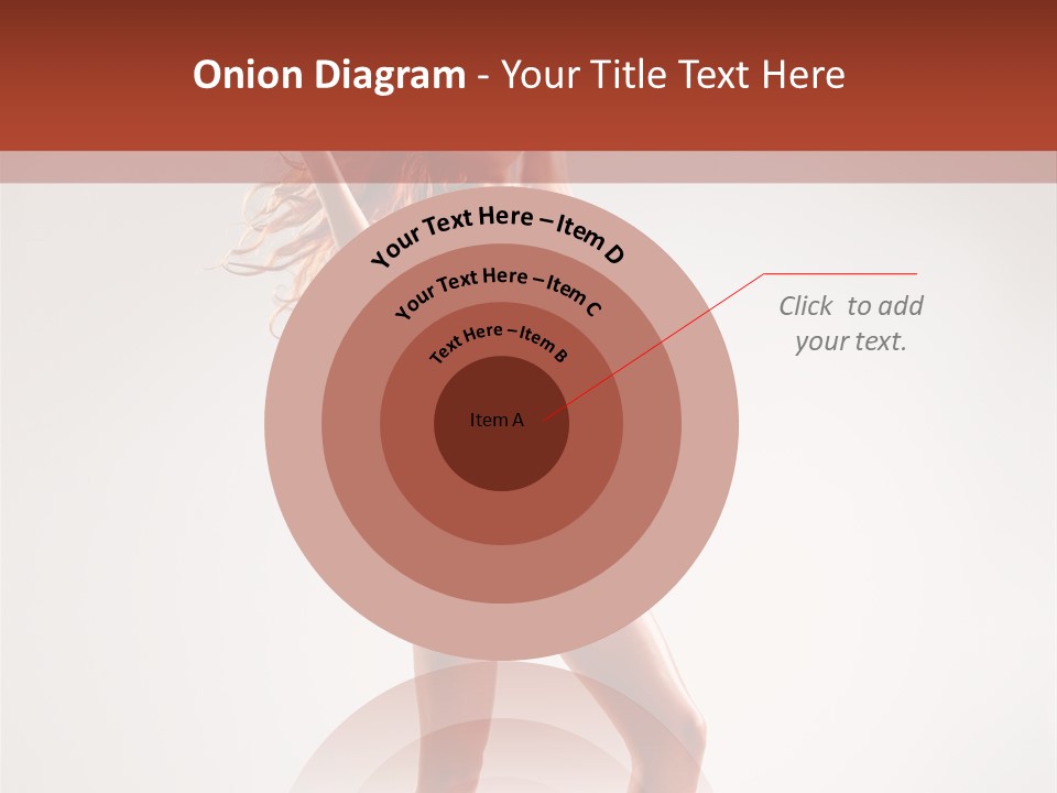 Cheerful Pretty Posing PowerPoint Template