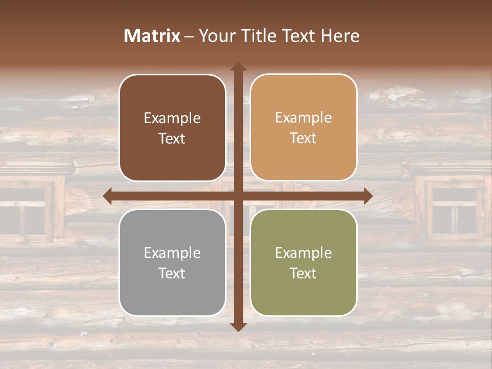 Wall Close Up Fretted PowerPoint Template