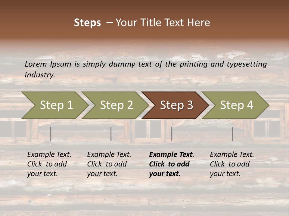Wall Close Up Fretted PowerPoint Template